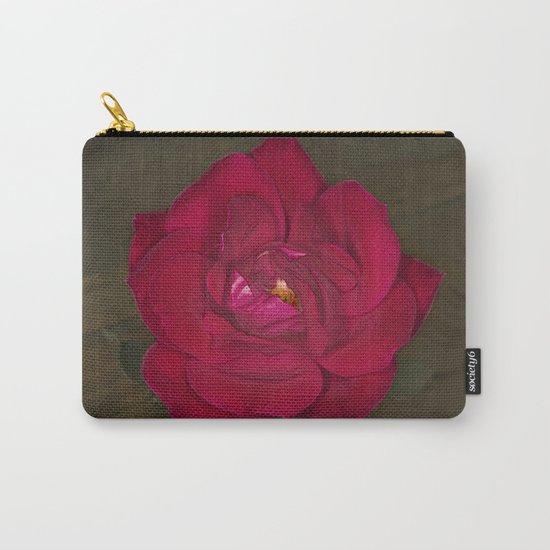 Red Rose in bloom Carry-All Pouch