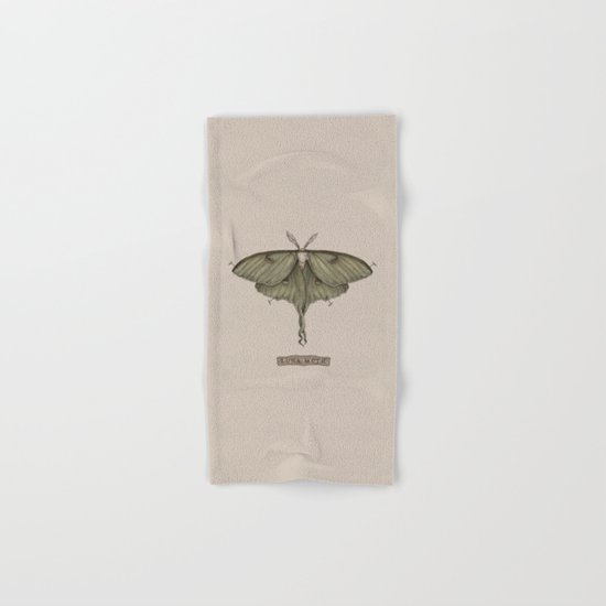 Luna Moth Hand & Bath Towel