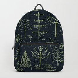 magical forest pattern Backpack