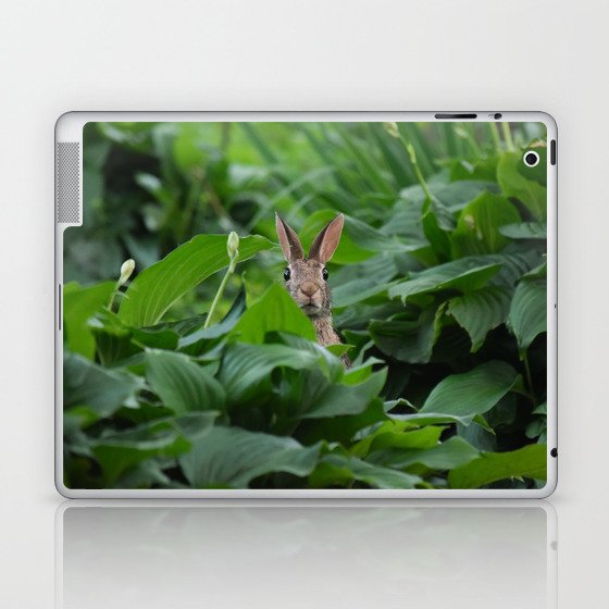 Garden Bunny Laptop & iPad Skin