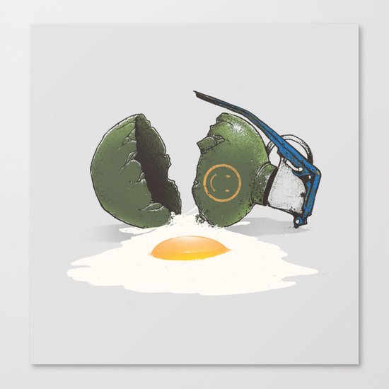 Eggsplosion Canvas Print