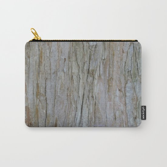 TEXTURES -- Dawn Redwood Bark Carry-All Pouch
