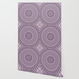 Purple Feather Mandala Wallpaper By Davidzydd Society6