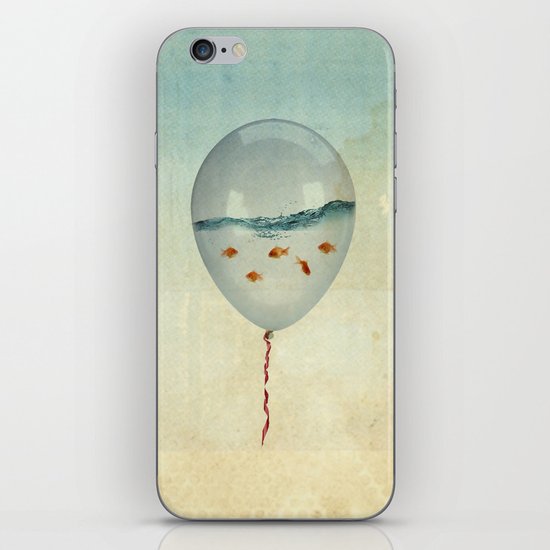 balloon fish iPhone Skin