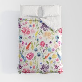 Punchy Blooms Comforter