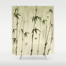 Bamboo Forest Shower Curtains For Any, Bamboo Fabric Shower Curtain