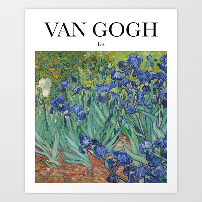 Van Gogh - Iris Art Print