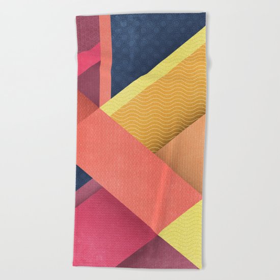 Overlap Beach Towel