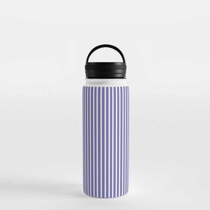 Very Peri Stripes Water Bottle