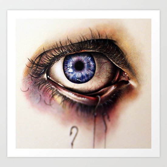 You Caught My Eye (again) Art Print