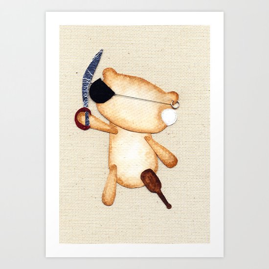 I'm a Pirate - Yaaarrggghhh! Art Print