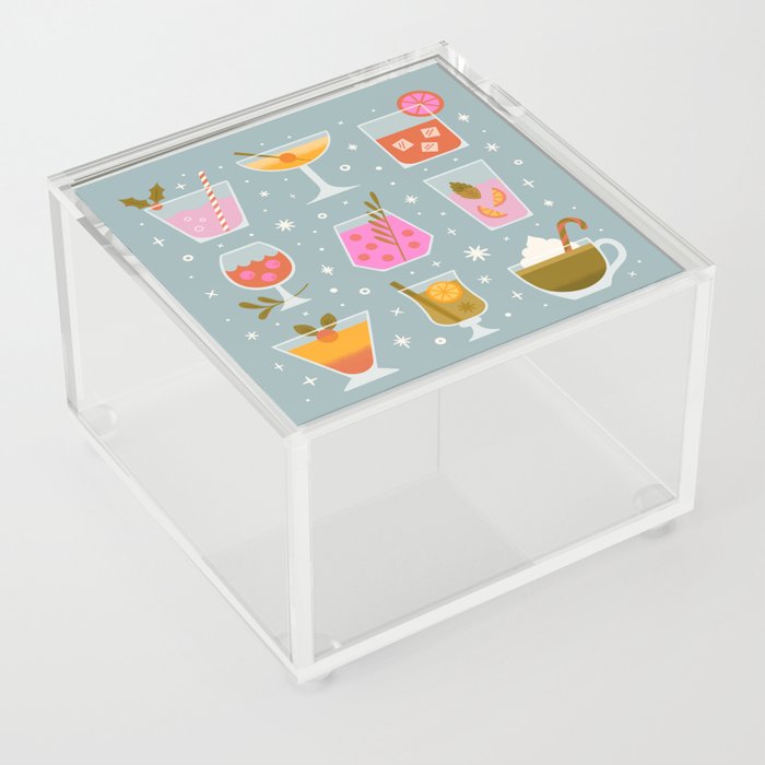 Holiday Spirits - Light Acrylic Box