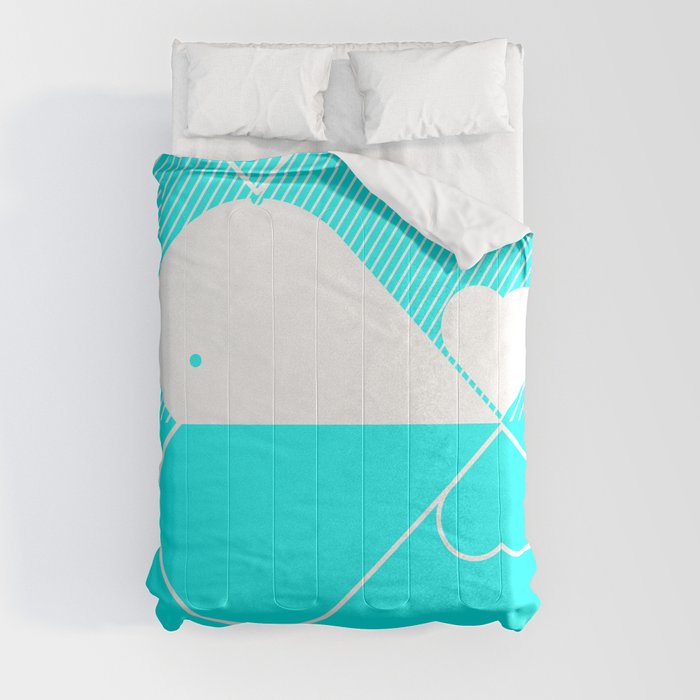 White Whale Comforter