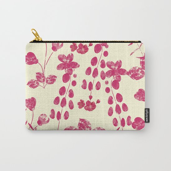 Watercolor floral garden II Carry-All Pouch