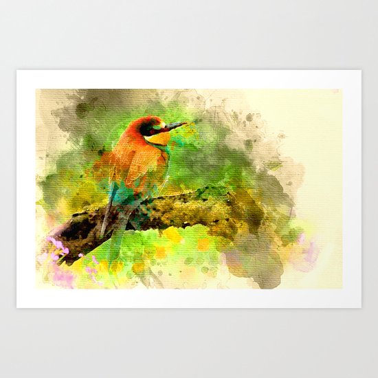 Waterbird Art Print