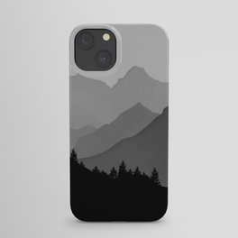 Above the tree line iPhone Case