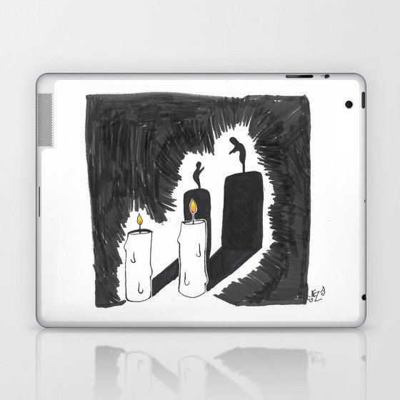 Candle Flames Laptop & iPad Skin
