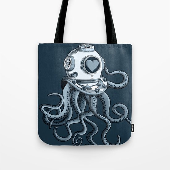 I'm falling in love with you? (blue gray) Tote Bag