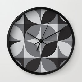 Retro pattern geometric Wall Clock