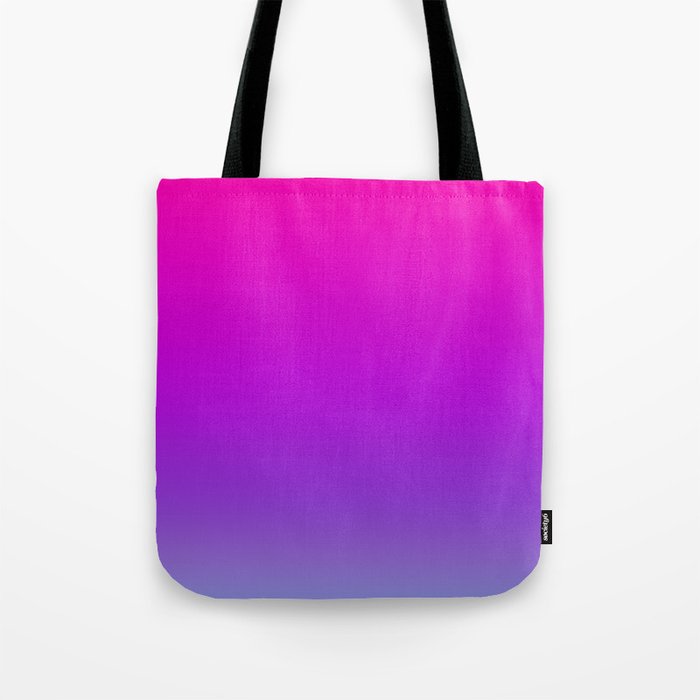 Pink and Purple Ombre Tote Bag
