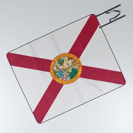 Florida State Flag Sunshine State Banner Emblem Symbol American Flags Picnic Blanket
