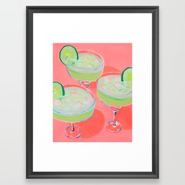 Tres Margaritas Framed Art Print