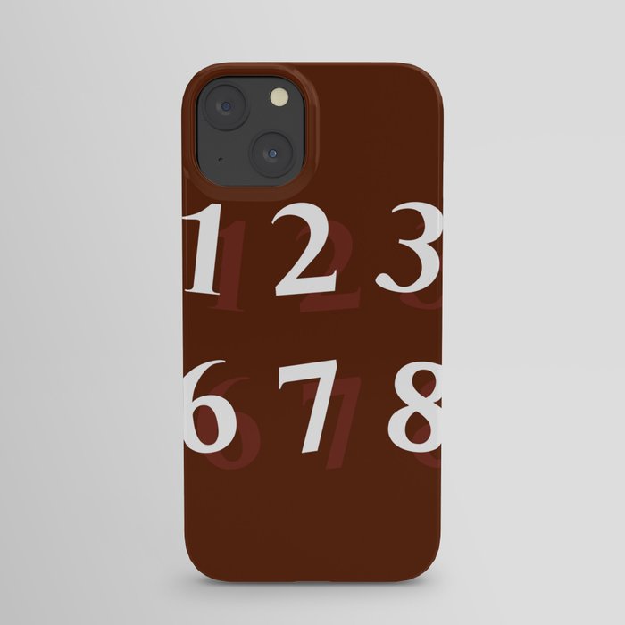 NUMBERS (FOR CHILDREN) iPhone Case