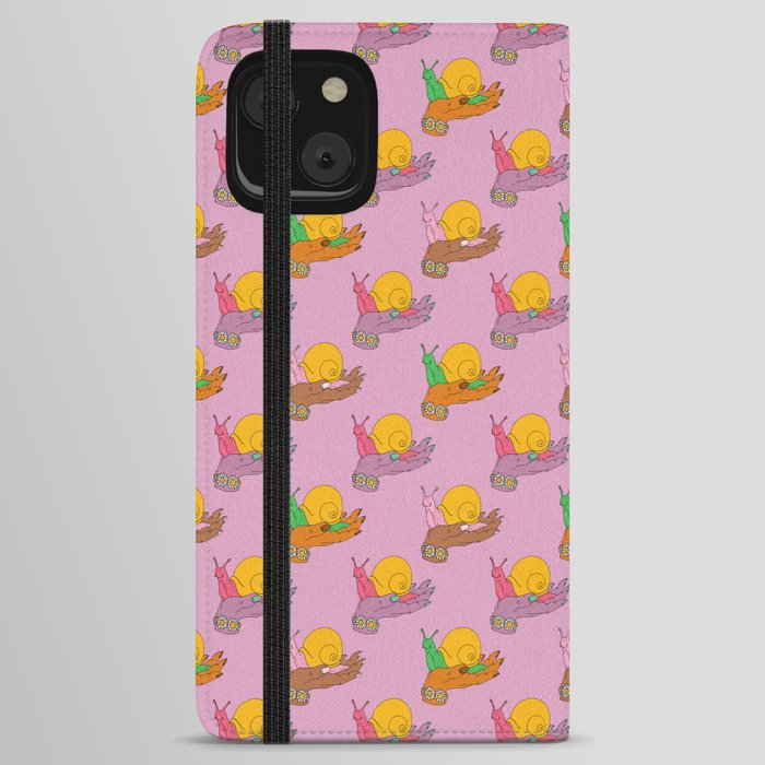 Check My Snails iPhone Wallet Case