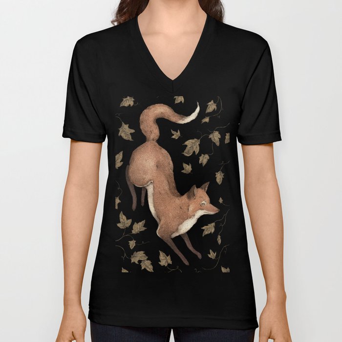 The Fox and Ivy V Neck T Shirt