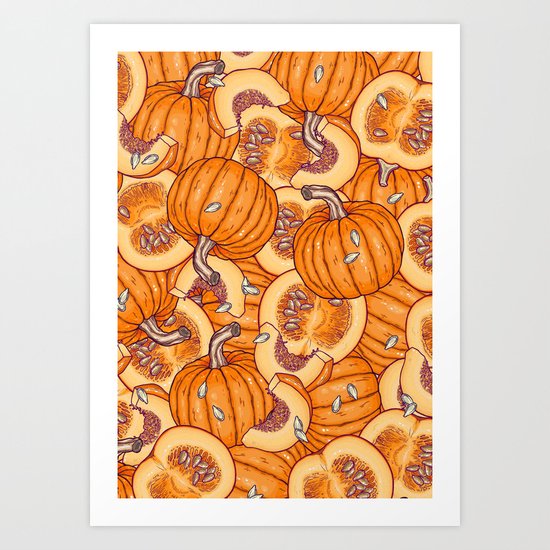 pumpkin dream Art Print