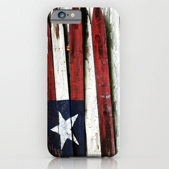 The Grand Ol' Wooden Flag iPhone & iPod Case