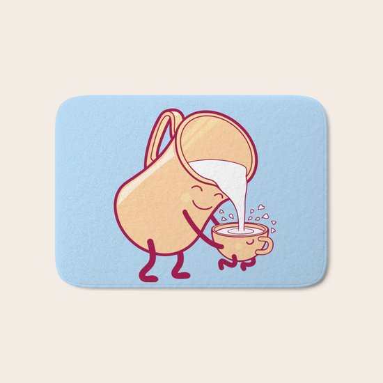 milk Bath Mat