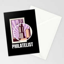Philatelist Stamp Collecting Stationery Card