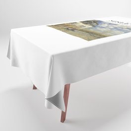 Sisley - Boat in the Flood at Port Marly Tablecloth