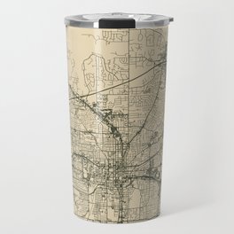 Tallahassee Minimalist Map - USA City Map Travel Mug