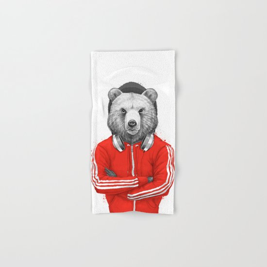 bear coach Hand & Bath Towel