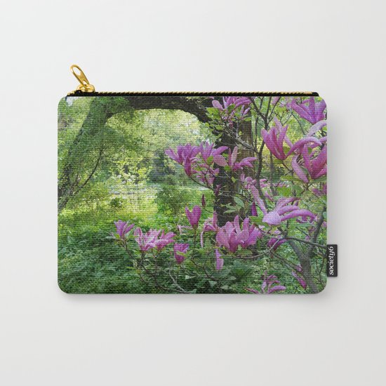 Blooming garden Magnolia Carry-All Pouch