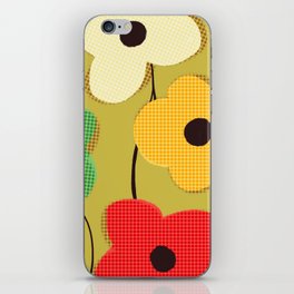 Minimal Abstract Flowers 29 iPhone Skin
