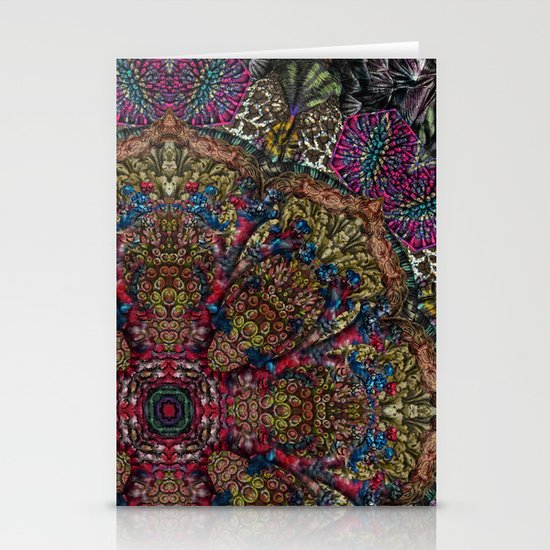 Psychedelic Botanical 9 Stationery Cards