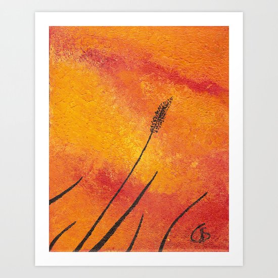 Summer Sunset Art Print