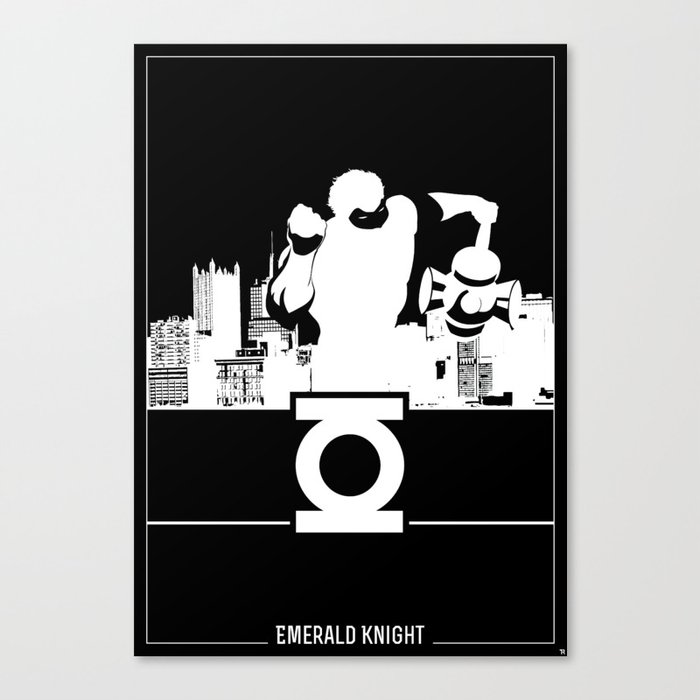 green lantern silhouette