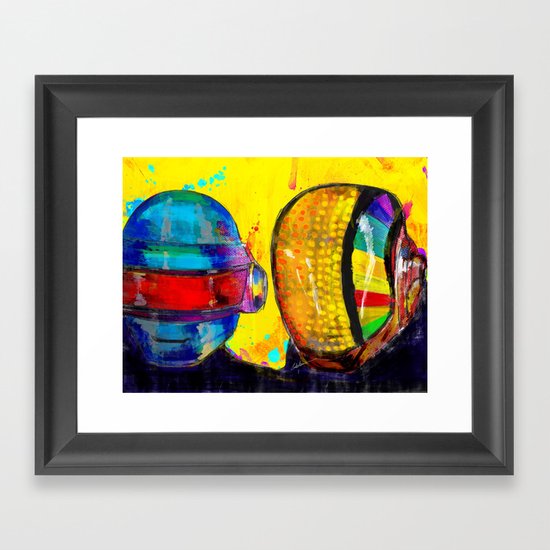 Daft Punk Framed Art Print