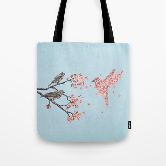 Blossom Bird Tote Bag