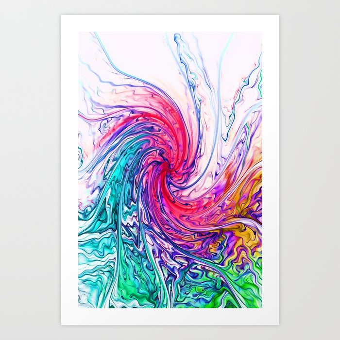 True Colours Art Print by ALLY COXON | Society6