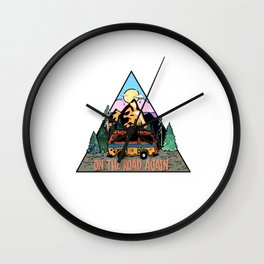 May the forest be with you Design Wall Clock