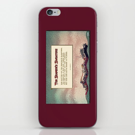 Ten Seamen's Sweaters iPhone & iPod Skin