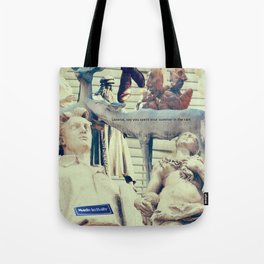 Come to me, I'll rest your soul Tote Bag
