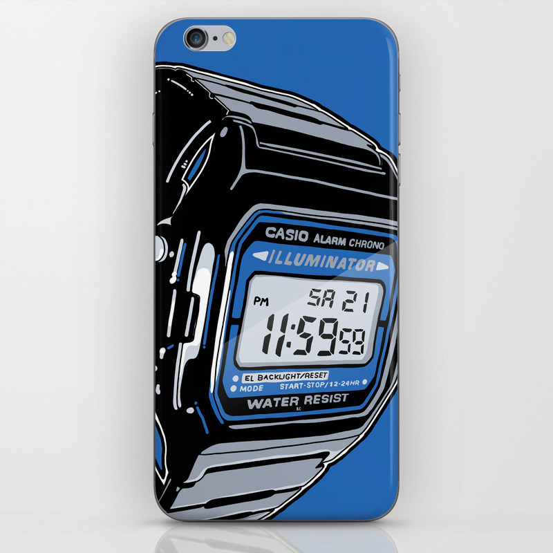 digital watch mobile