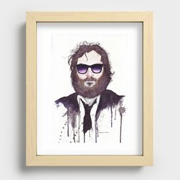 Joaquin Phoenix Recessed Framed Print