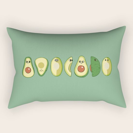 avocado pillow case